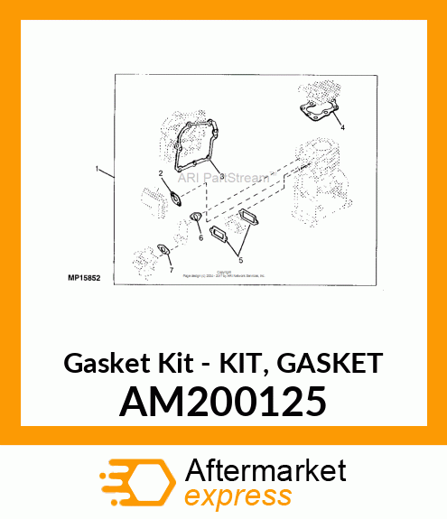 Gasket Kit - KIT, GASKET AM200125