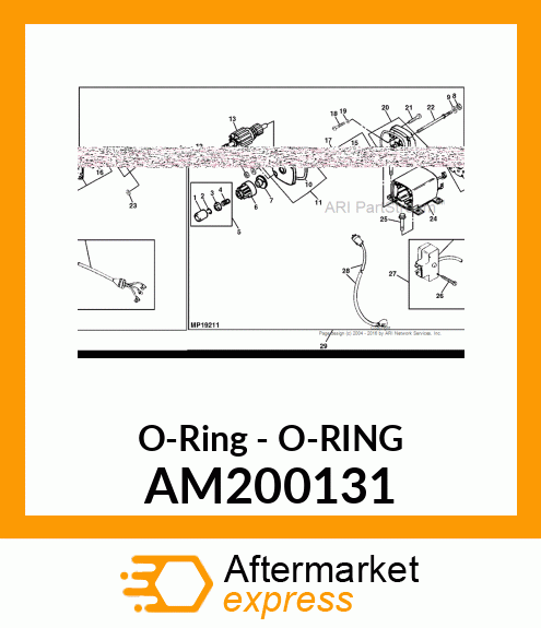 O Ring AM200131