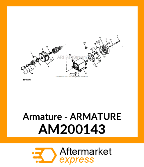 Armature - ARMATURE AM200143