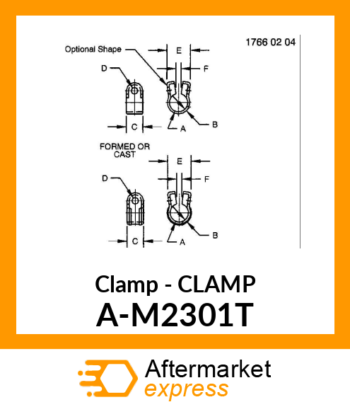 Clamp - CLAMP A-M2301T