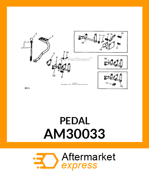 Pedal - AM30033