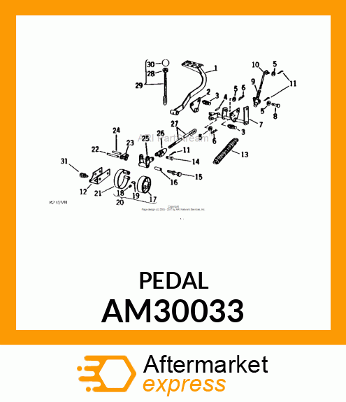 Pedal - AM30033