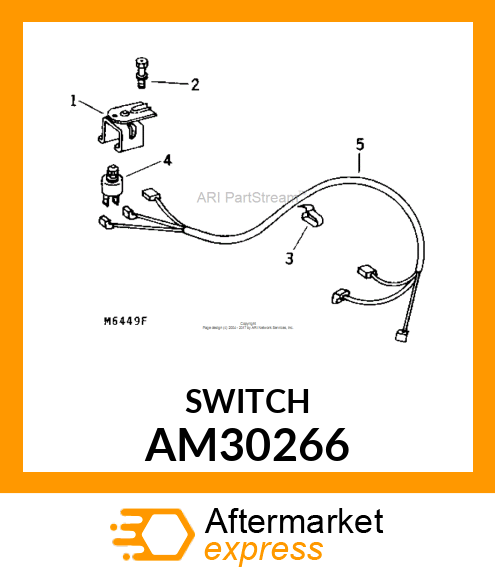 Switch - NEUTRAL START SWITCH AM30266