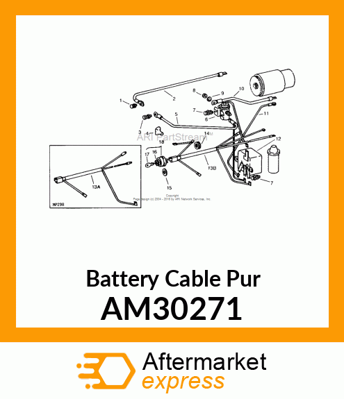 Battery Cable Pur AM30271