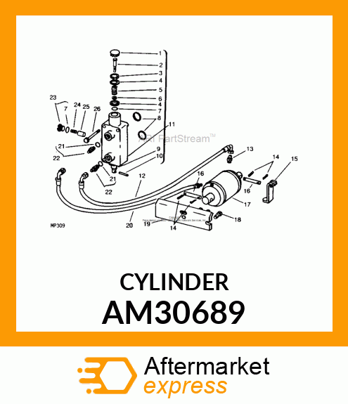 Hydraulic Cylinder AM30689