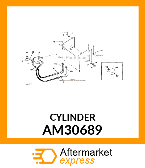 Hydraulic Cylinder AM30689