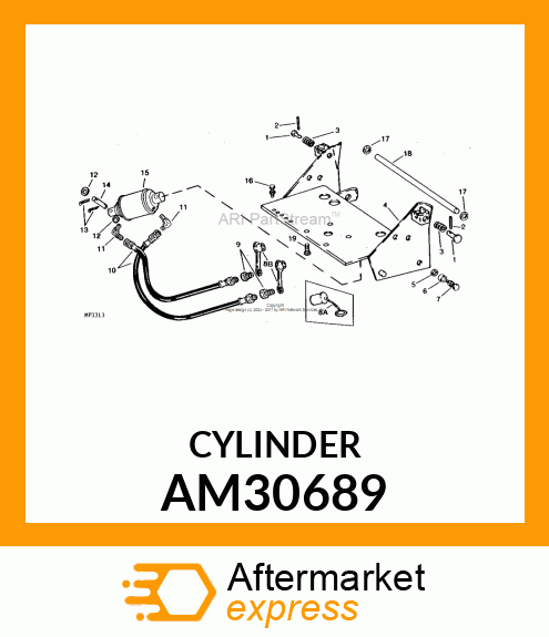 Hydraulic Cylinder AM30689