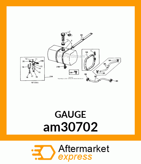 GAS CAP amp; GAGE am30702