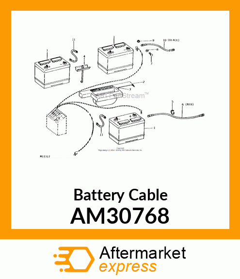 Battery Cable AM30768