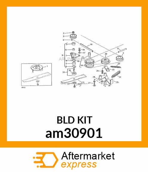 BLADE, CUTTING am30901