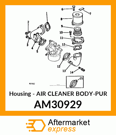 Air Cleaner Body Pur AM30929