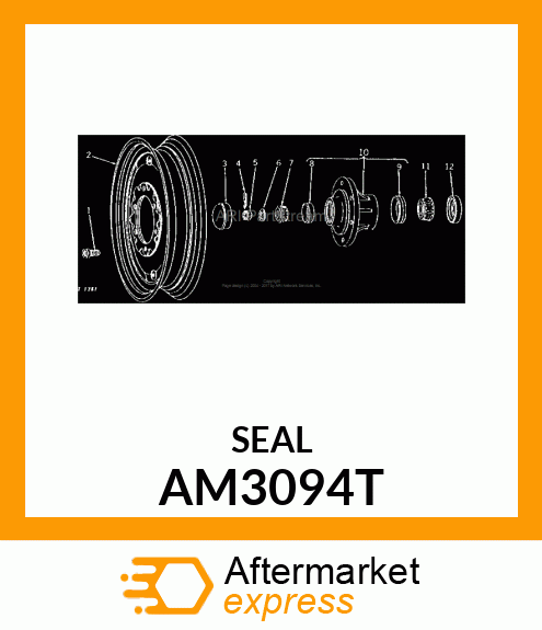 SEAL,OIL AM3094T