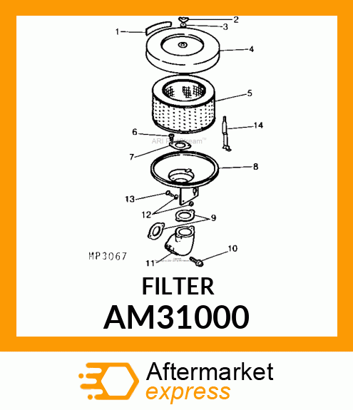 CLEANER, AIR AM31000