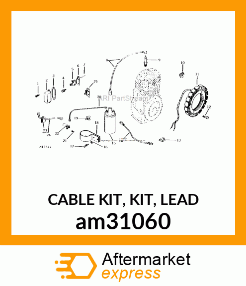 CABLE KIT, KIT, LEAD am31060