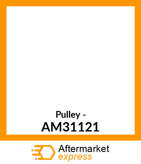 Pulley - AM31121