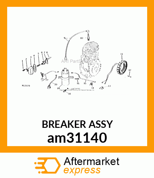 BREAKER ASSY am31140