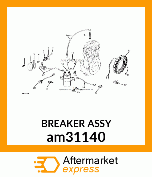 BREAKER ASSY am31140