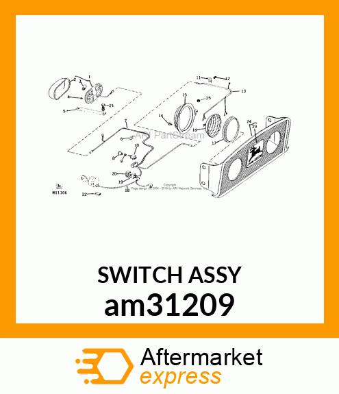 SWITCH ASSY am31209