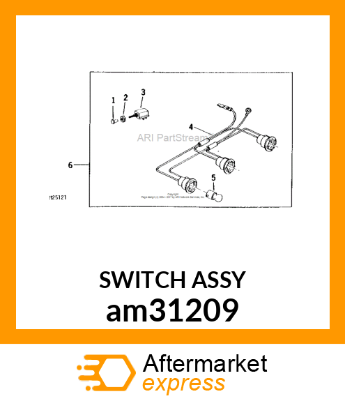 SWITCH ASSY am31209