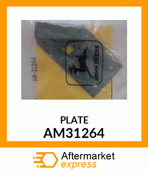 Plate - BRAKE PAD ASSEMBLY 140 AM31264