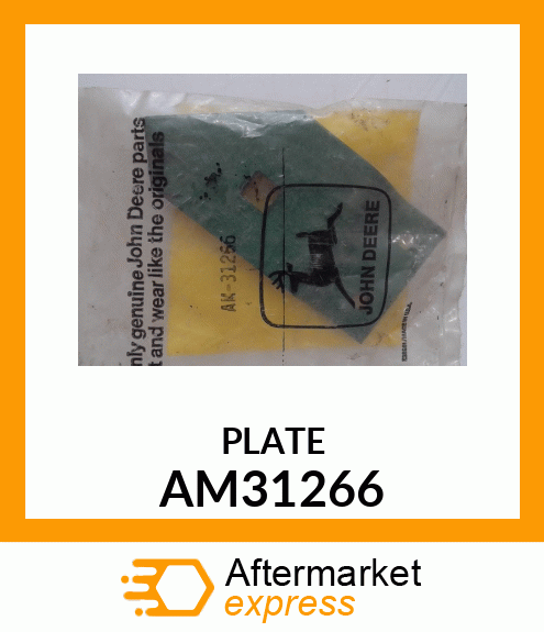 PLATE AM31266