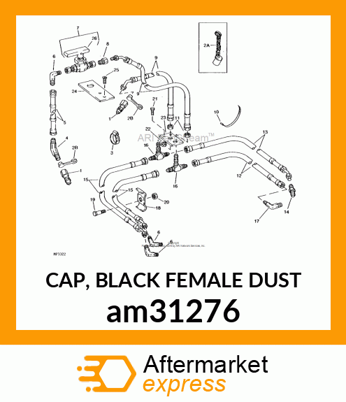 CAP, BLACK FEMALE DUST am31276