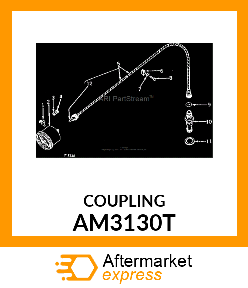 Coupling - COUPLING,TACHOMETER DRIVE,ASSEMBLY AM3130T