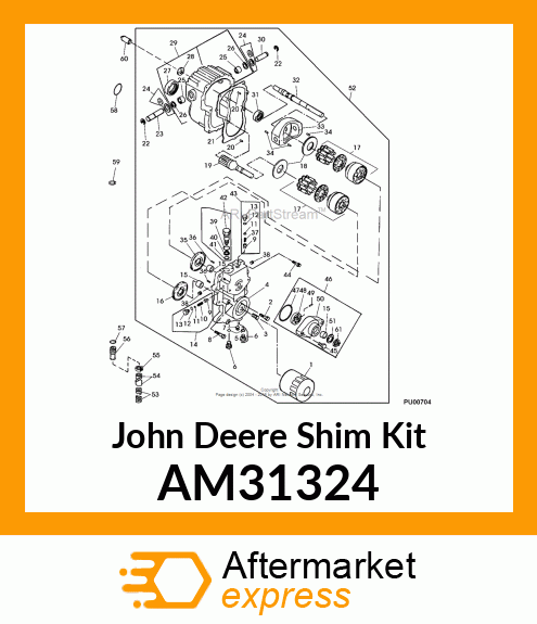 KIT, SHIM PACK 140 AM31324