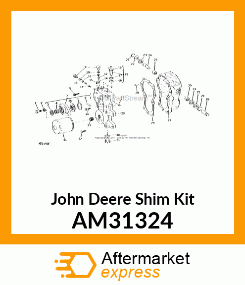 KIT, SHIM PACK 140 AM31324