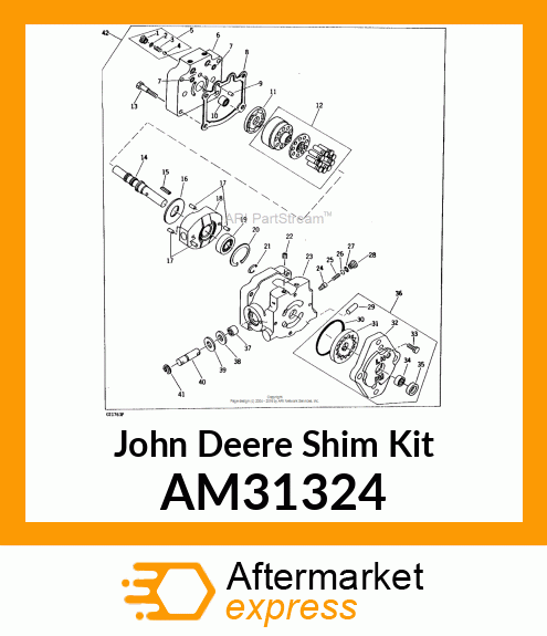 KIT, SHIM PACK 140 AM31324