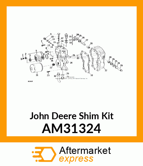 KIT, SHIM PACK 140 AM31324