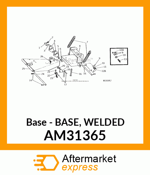 Base Welded AM31365