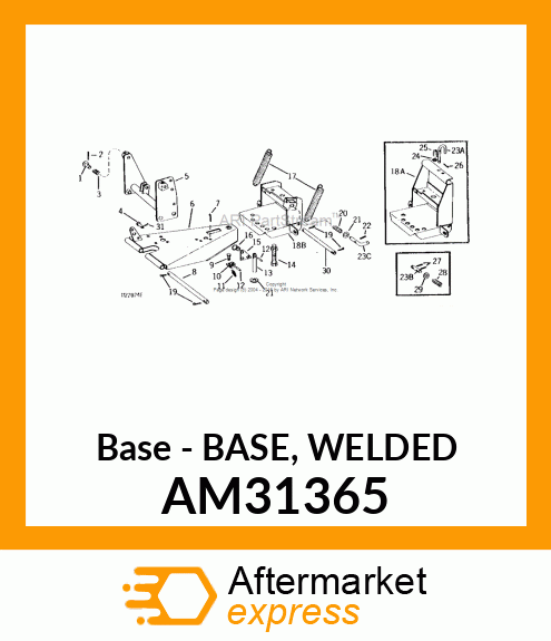 Base Welded AM31365