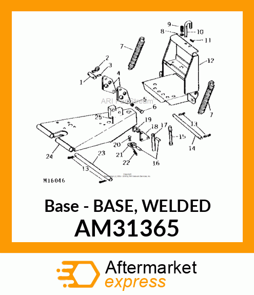 Base Welded AM31365