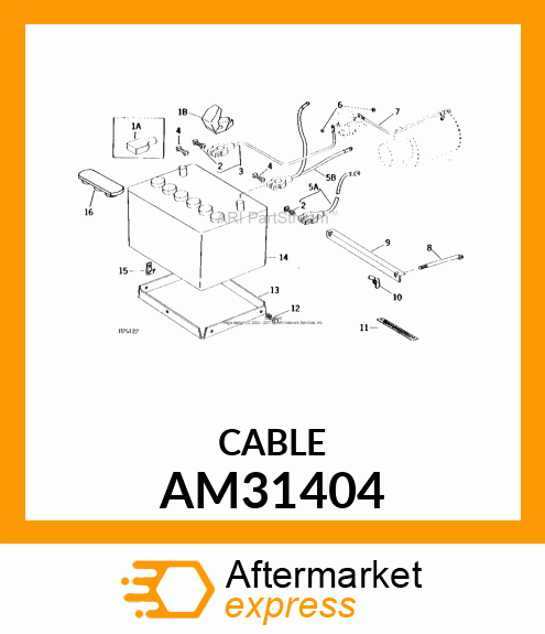 BATTERY CABLE AM31404