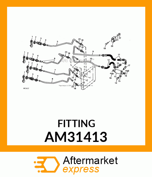 CONNECTOR,STR W/O AM31413