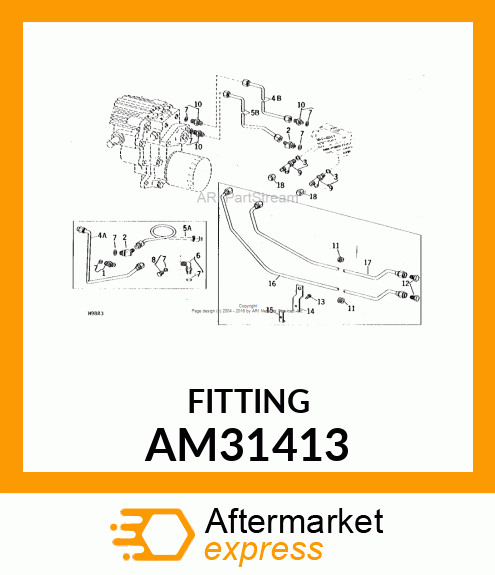 CONNECTOR,STR W/O AM31413