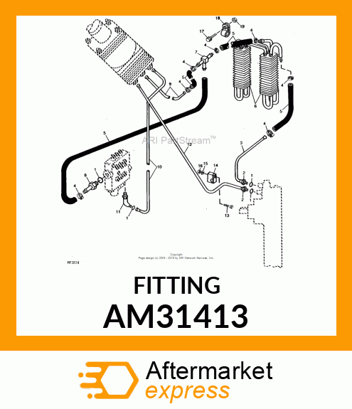 CONNECTOR,STR W/O AM31413