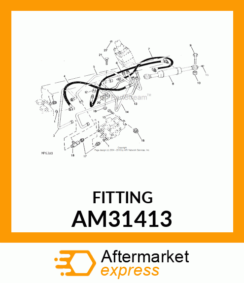 CONNECTOR,STR W/O AM31413