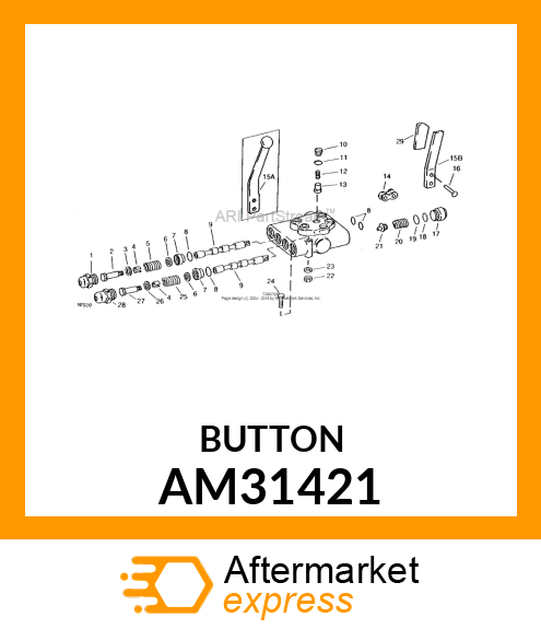 Detent - CAP ASSY AM31421