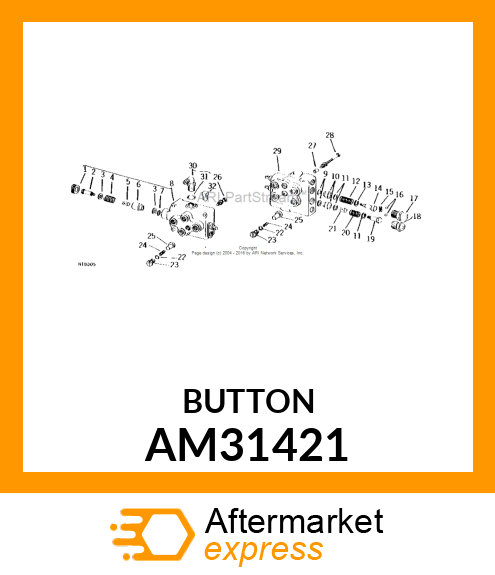 Detent - CAP ASSY AM31421