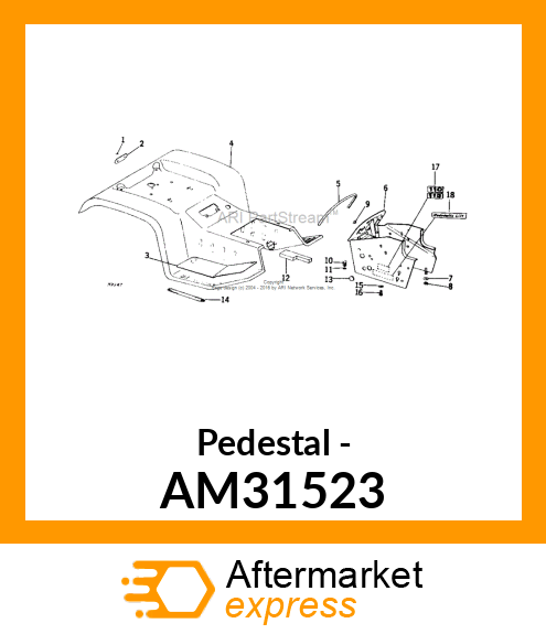 Pedestal - AM31523