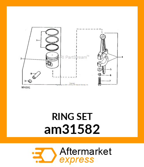 STD RING SET am31582