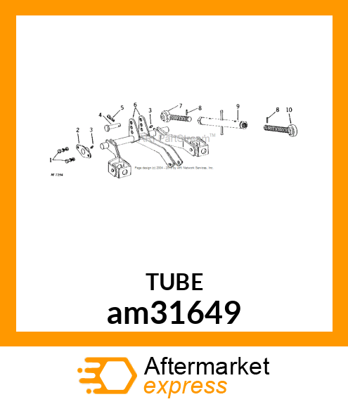 TURNBUCKLE, UPPER ASSY am31649