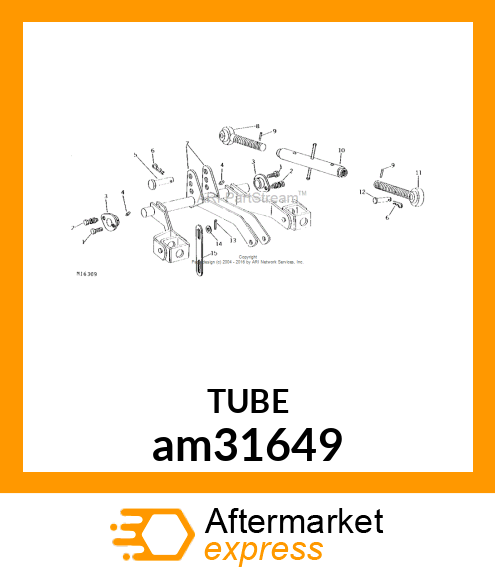 TURNBUCKLE, UPPER ASSY am31649