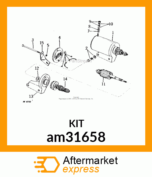 KIT, BRUSH am31658