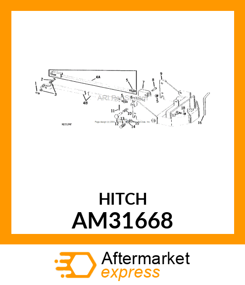 Hitch - HITCH WELDED AM31668