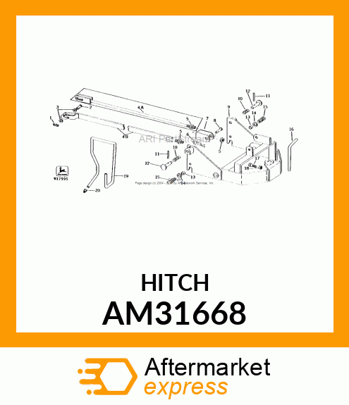 Hitch - HITCH WELDED AM31668