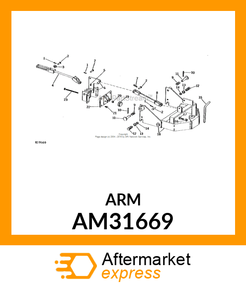 Link - LINK, WELDED CONNECTING AM31669