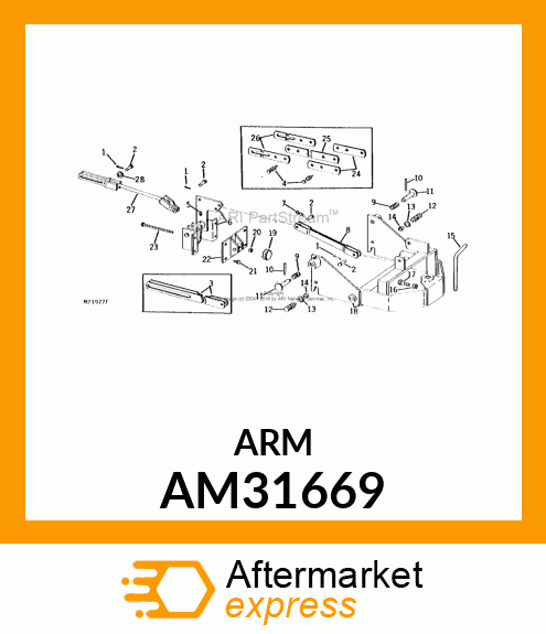 Link - LINK, WELDED CONNECTING AM31669